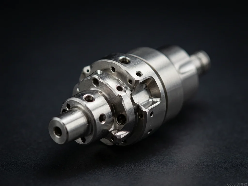 Aerospace fuel nozzle CNC machining