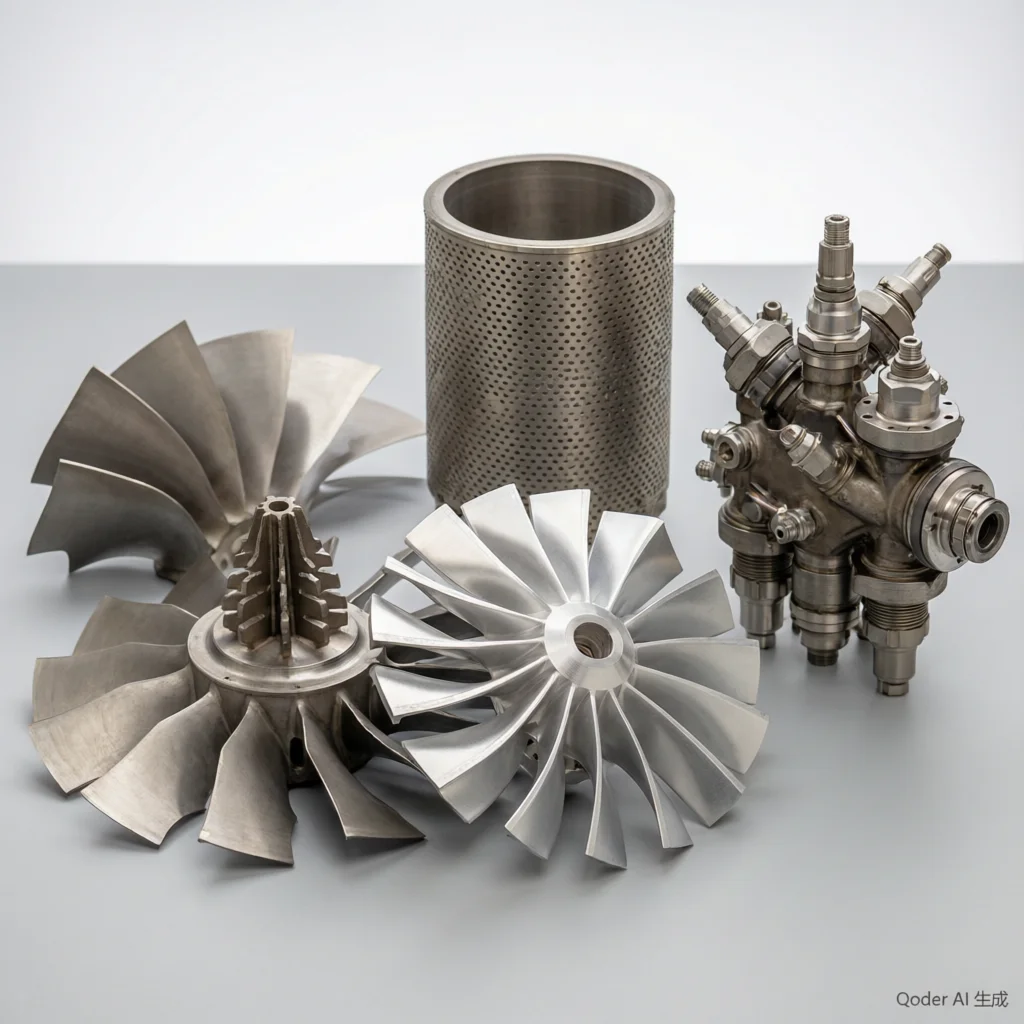 Precision-engineered aerospace propulsion parts