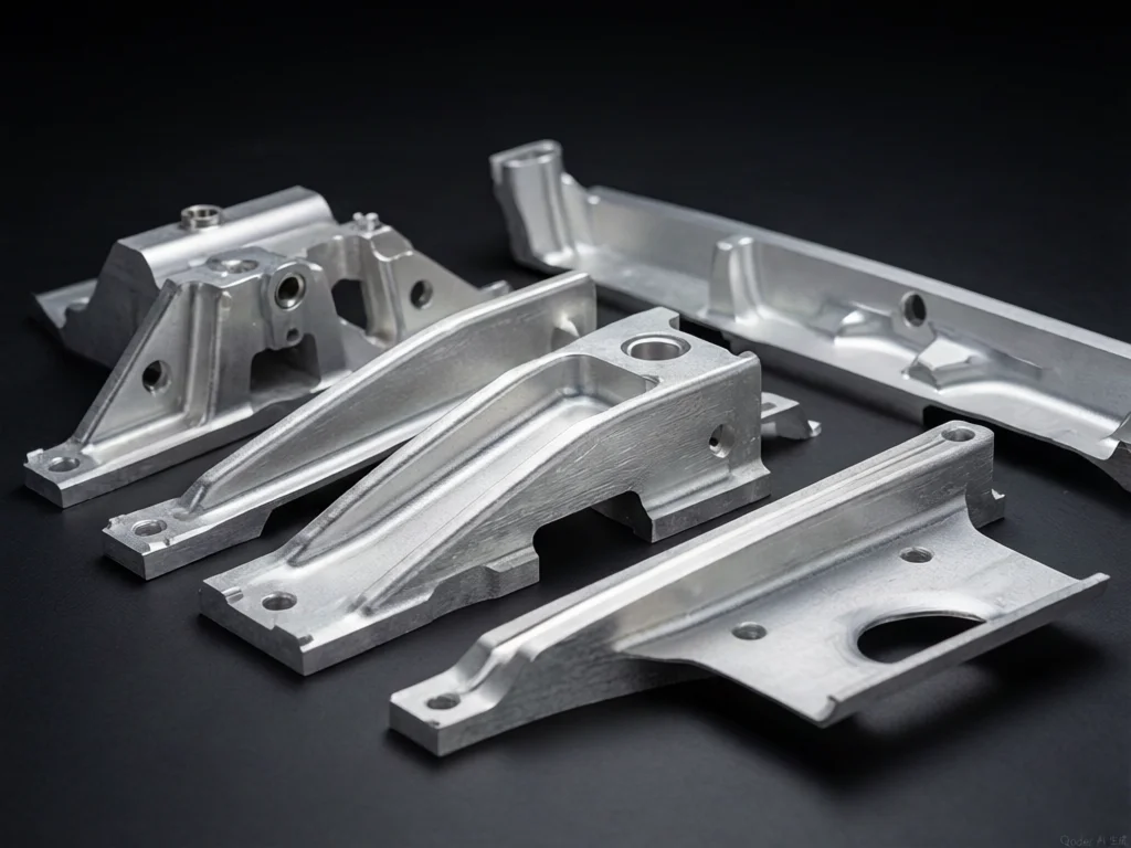 7075-T6 aluminum for structural elements