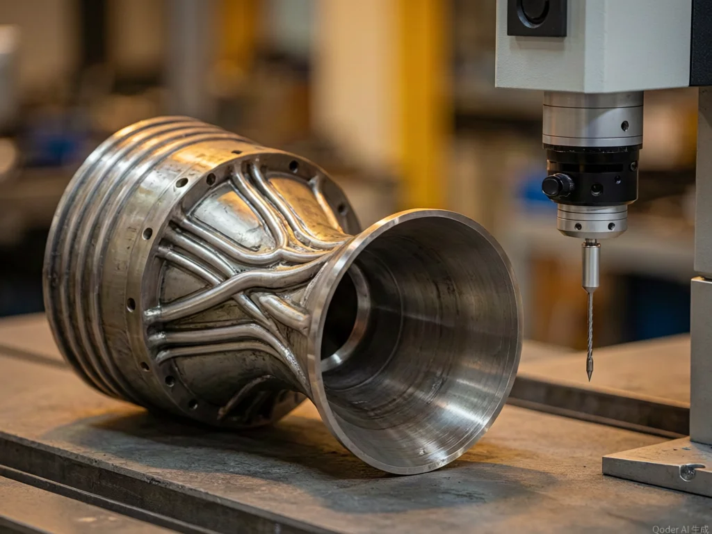 Propulsion nozzle cooling channels