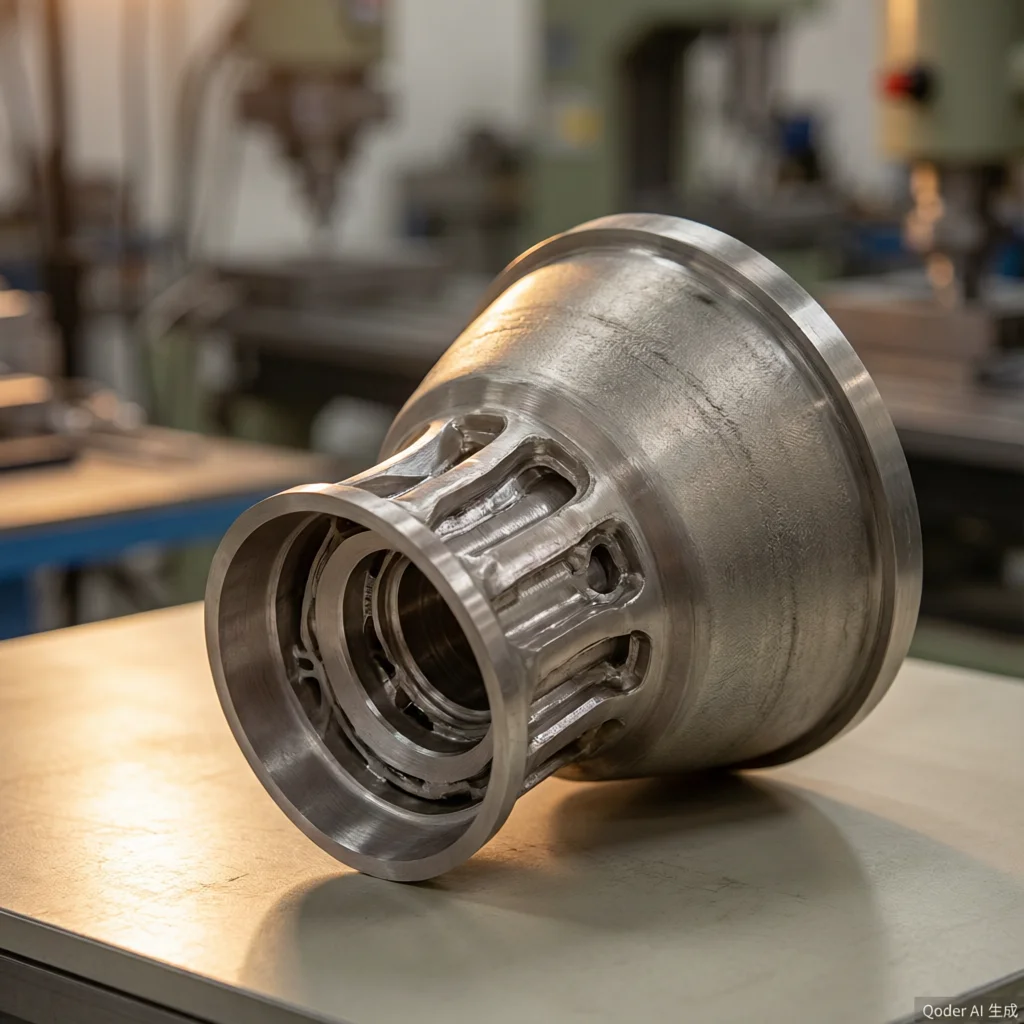 CNC machined propulsion nozzle