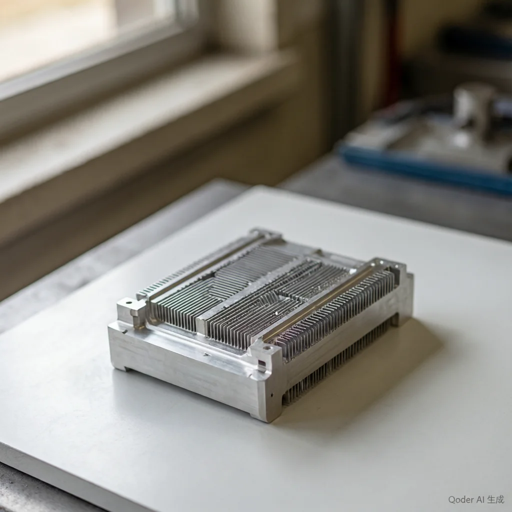 CNC machined thermal management component