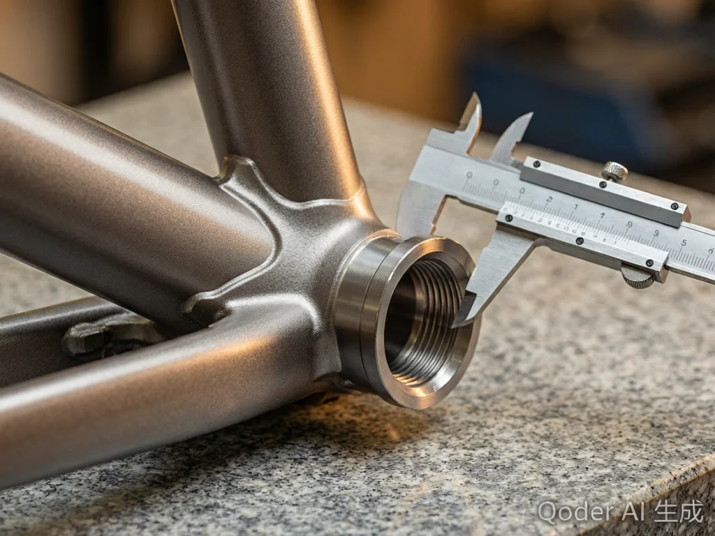 CNC machined bicycle frame hardware