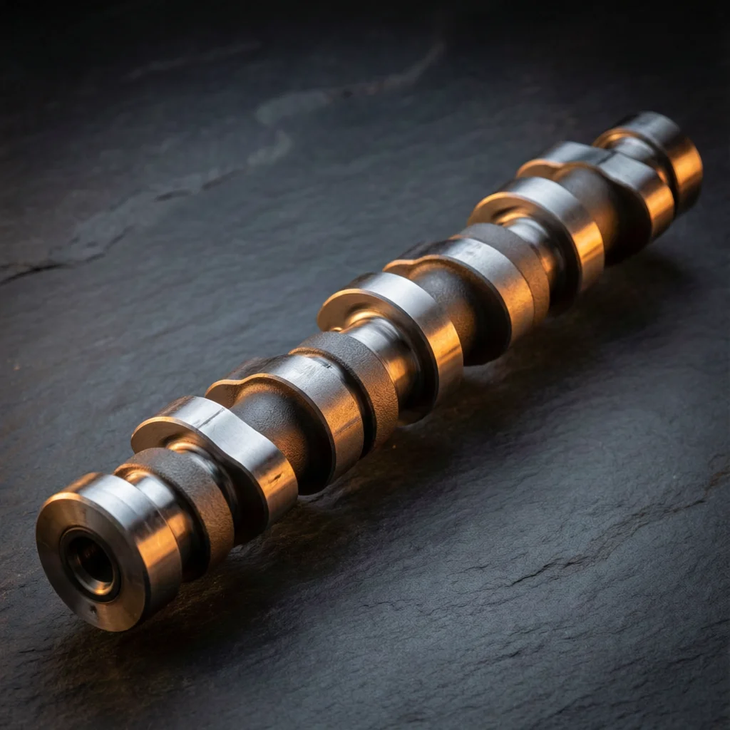 CNC machined camshaft