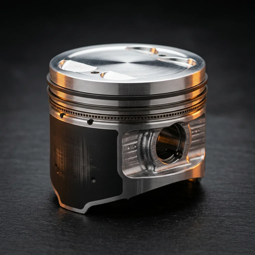 CNC machined piston