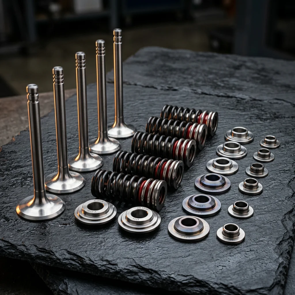 CNC machined valve train components