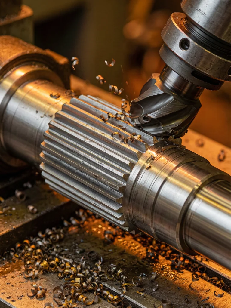 Spline Milling & Broaching