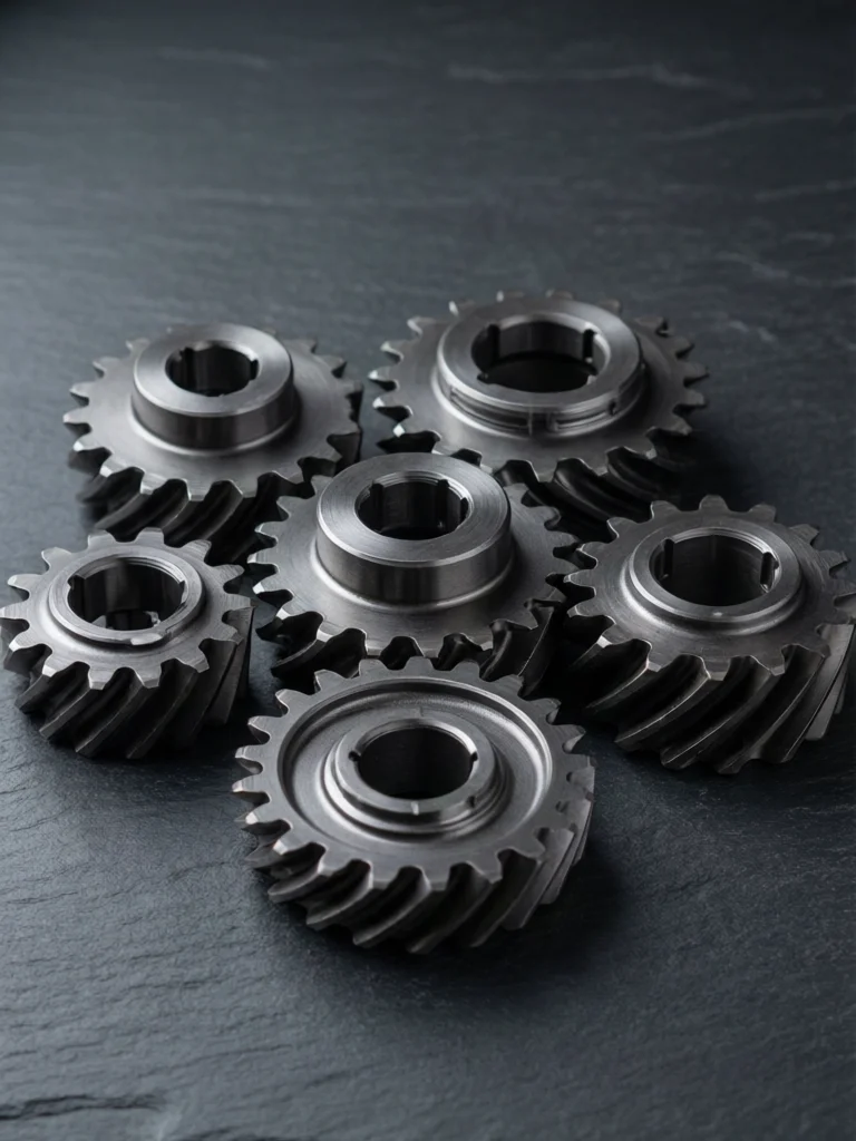 Motorcycle transmission gears CNC machining
