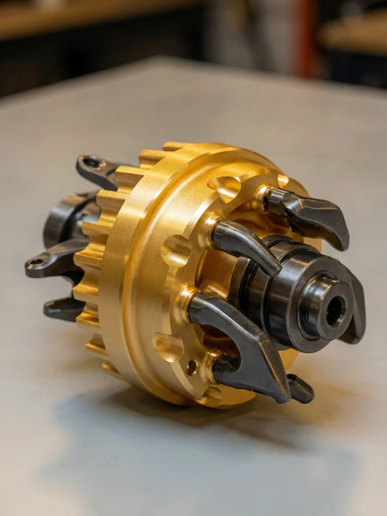 Motorcycle shift drum CNC machining